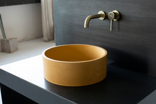 concrete vessel sink betonine kraiukle beton waschbecken lavabo