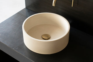 concrete vessel sink betonine kraiukle beton waschbecken lavabo