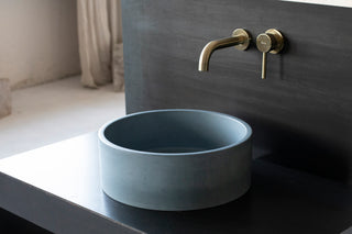 beton waschbecken waschtisch aus beton