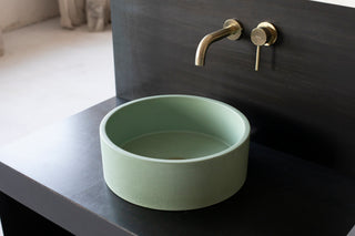 concrete vessel sink betonine kraiukle beton waschbecken lavabo
