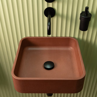 Boxy Basin \ Brick Red \