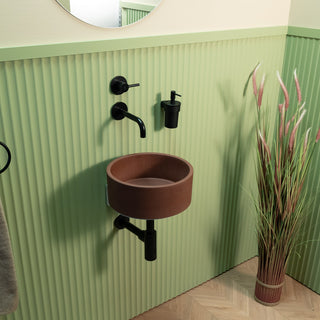 Mini Globe \ Brick Red \