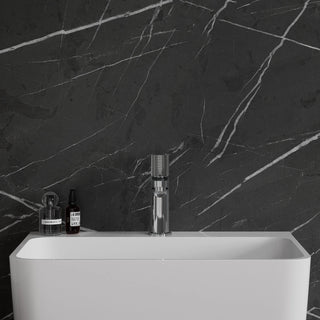 CONTOUR / basin mixer / Polished chrome