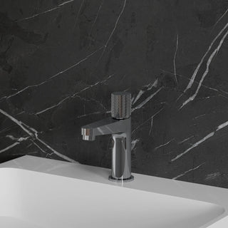 CONTOUR / basin mixer / Polished chrome